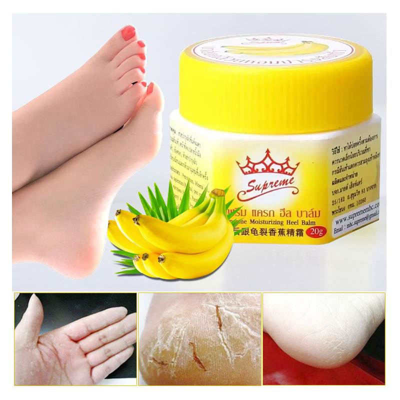 Best of 20G Anti-Drying Crack Foot Cream Heel Cracked Repair Cream Banana Olie Moisturizing Removal Dead Skin Hand Feet Smooth Care Reviews & Tips