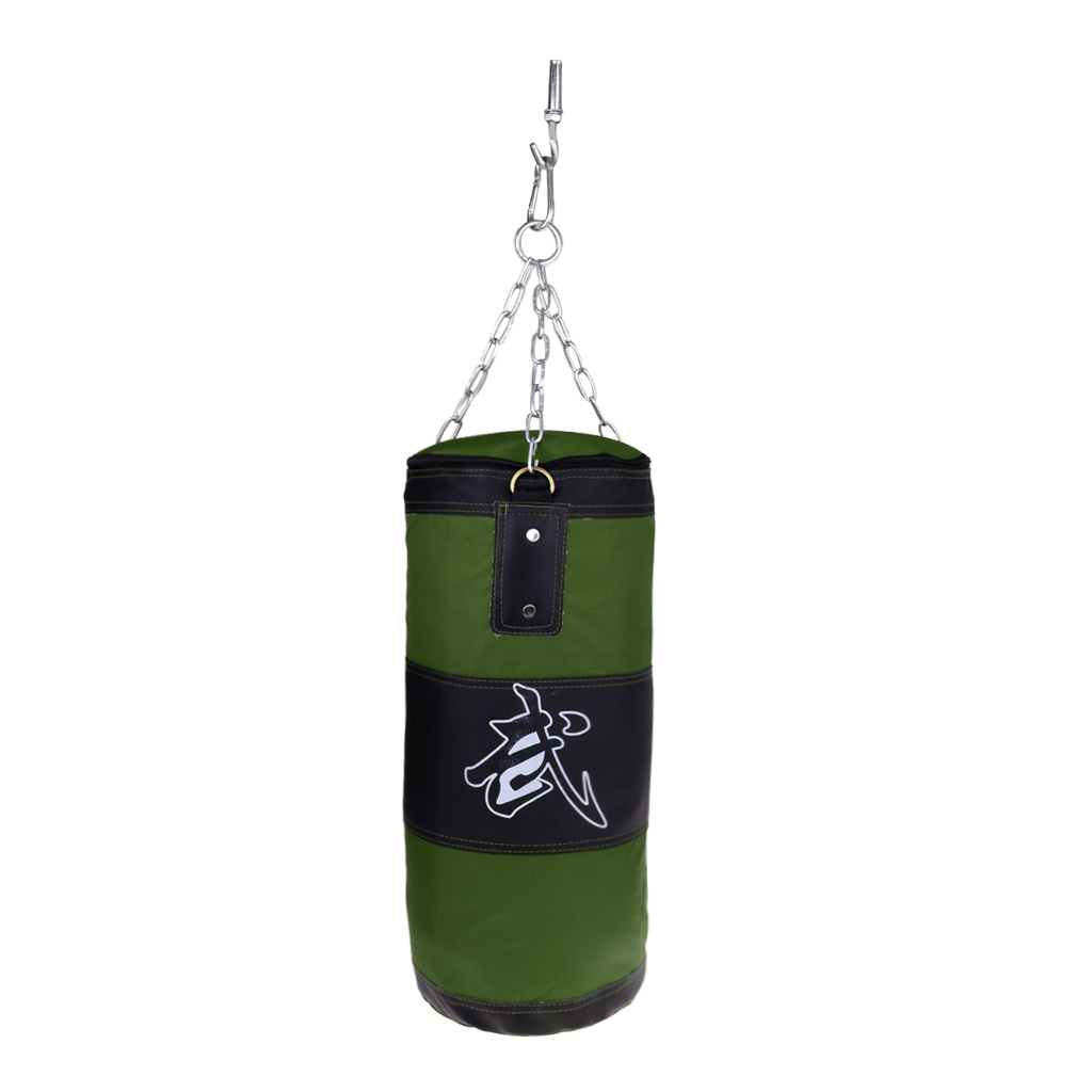 90cm Punch Bag MMA Boxing Training Sandbag Heavy Duty Bag for Fitness Practice and Responsiveness Improvement.
