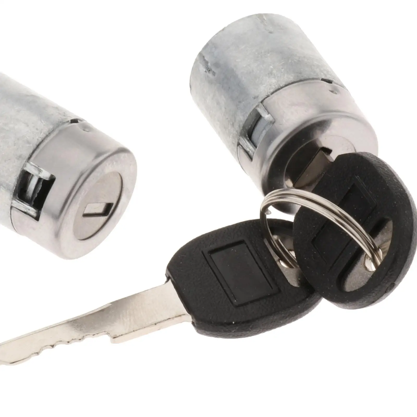 2 Pieces Door Lock Cylinder Set with Keys 057100275 Fit for Chevy C1500 1995-99 Accessory