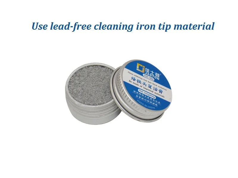 Electrical Soldering Iron Tip Black Oxidation Clean Paster Resurrection Plaster Refresher Solder Cream Non-stick Tin welding hood