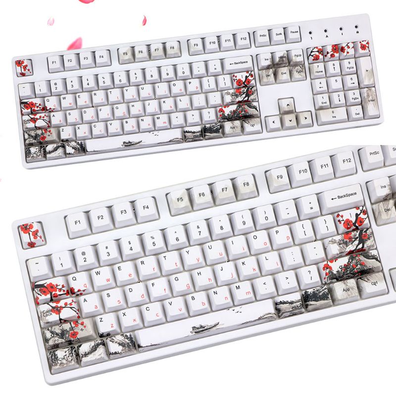 wangjiang plum blossom keycaps