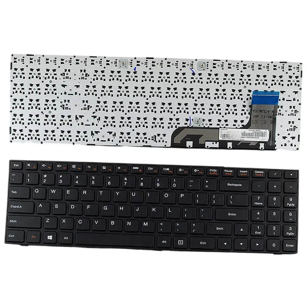 Laptop Keyboard US Layout Compact for Lenovo IdeaPad 100-15 100-15Ib 100-15Iby Parts Accessories