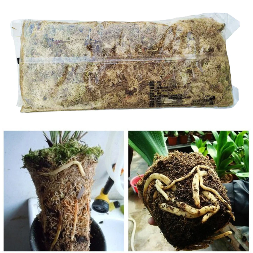 12L Natural Dry Sphagnum Moss Orchids Garden Plant Care Soil Accessories