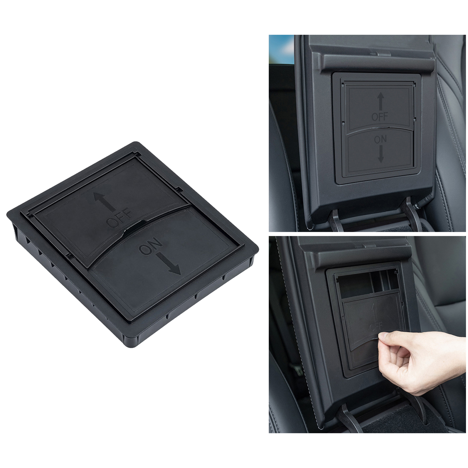 Center Console Organizer Practical Decoration for Tesla Model 3 Y 2017-2021