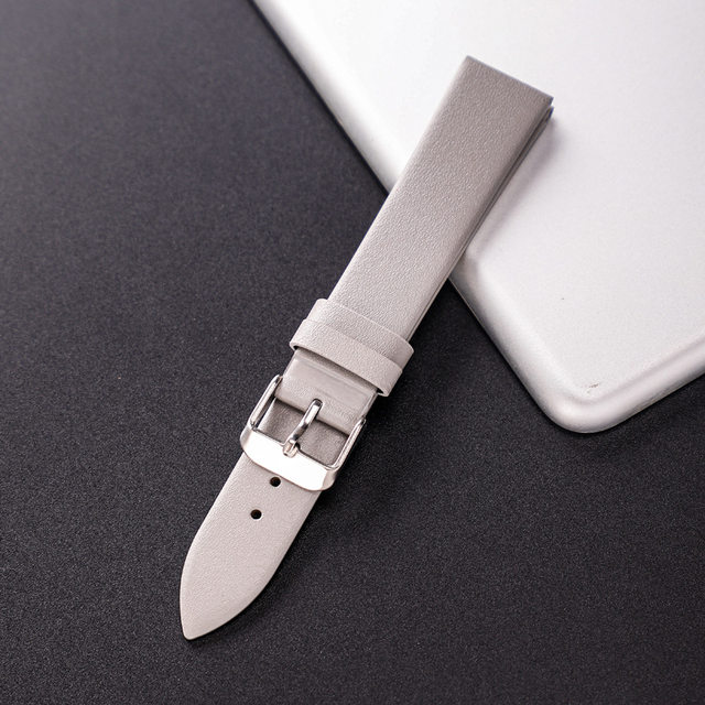 Colorful Leather Strap Watch Band Ultra Thin 12/14/16/18/20/22mm