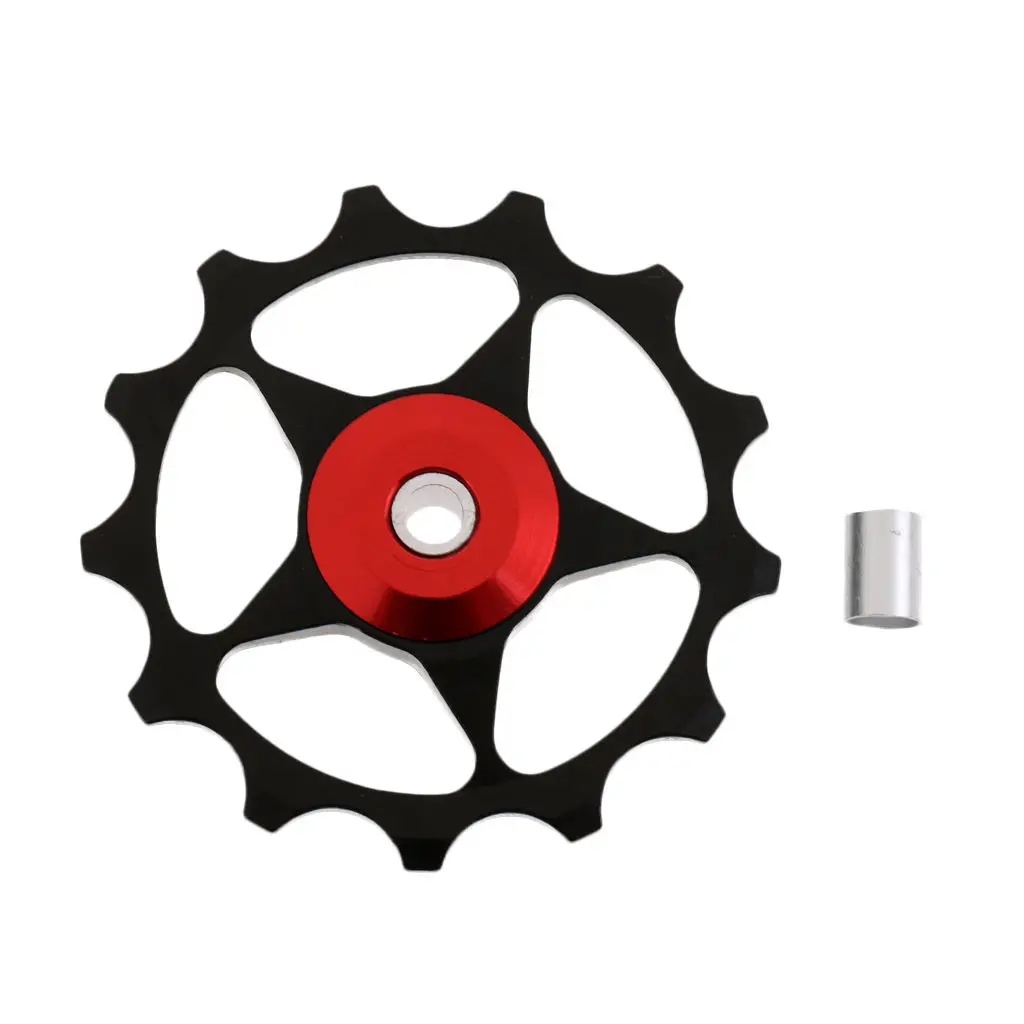 13T Aluminum Alloy MTB Bearing Jockey Wheel Pulley Road Bike Bicycle Cycling Rear Derailleur Roller Idler Guide Roller 13T Aluminum Alloy MTB Bearing Jockey Wheel Pulley Road Bike Bicycle Cycling Rear Derailleur Roller Idler Guide Roller