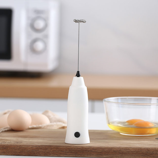 Electric Milk Foamer Aerolatte Handheld Stainless Steel Milk Foam Beater  Mini Blender Coffee Foam Milk Stirring Kitchen Whisk - AliExpress