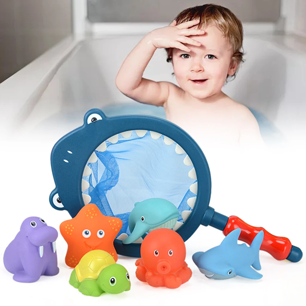Cute Animals Baby Bath Toys Adorable Bath Toys Bathtime Fun Toys for Baby Kids