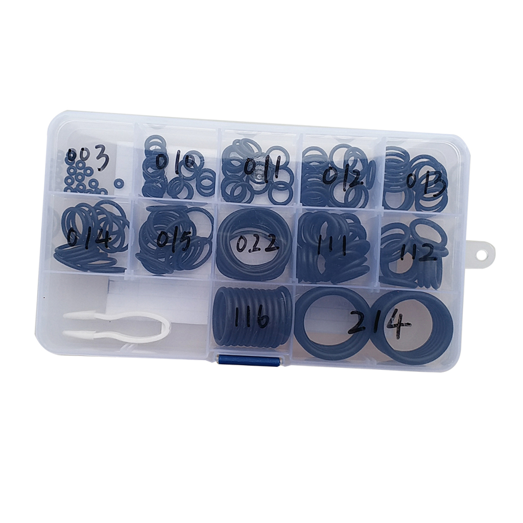 170Pcs 12 Sizes Dive O-Ring Kit with Pick up Tool for Scuba Diving Tank Valves,