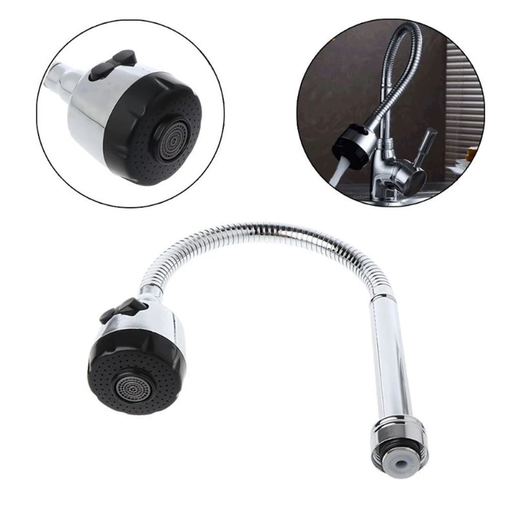 Flexible Faucet Sprayer, Kitchen Sink Universal Faucet Aerator, Tap 360 ° Flexible Hose, Water Saving Nozzle Adapter