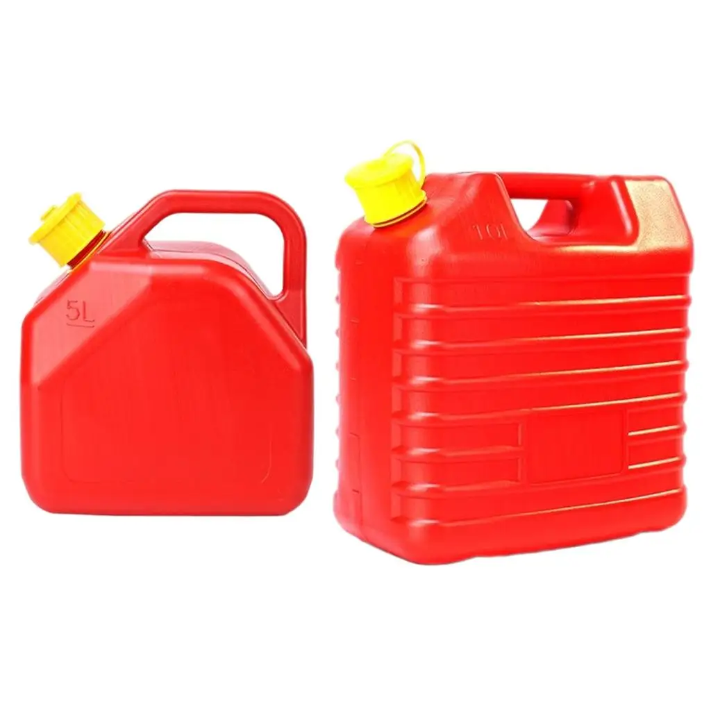 Fuel Container HDPE Leak-Proof Spare Anti-Static Gas Can Fit for Motorcycle Household ATV Most Cars Carry Other Liquids