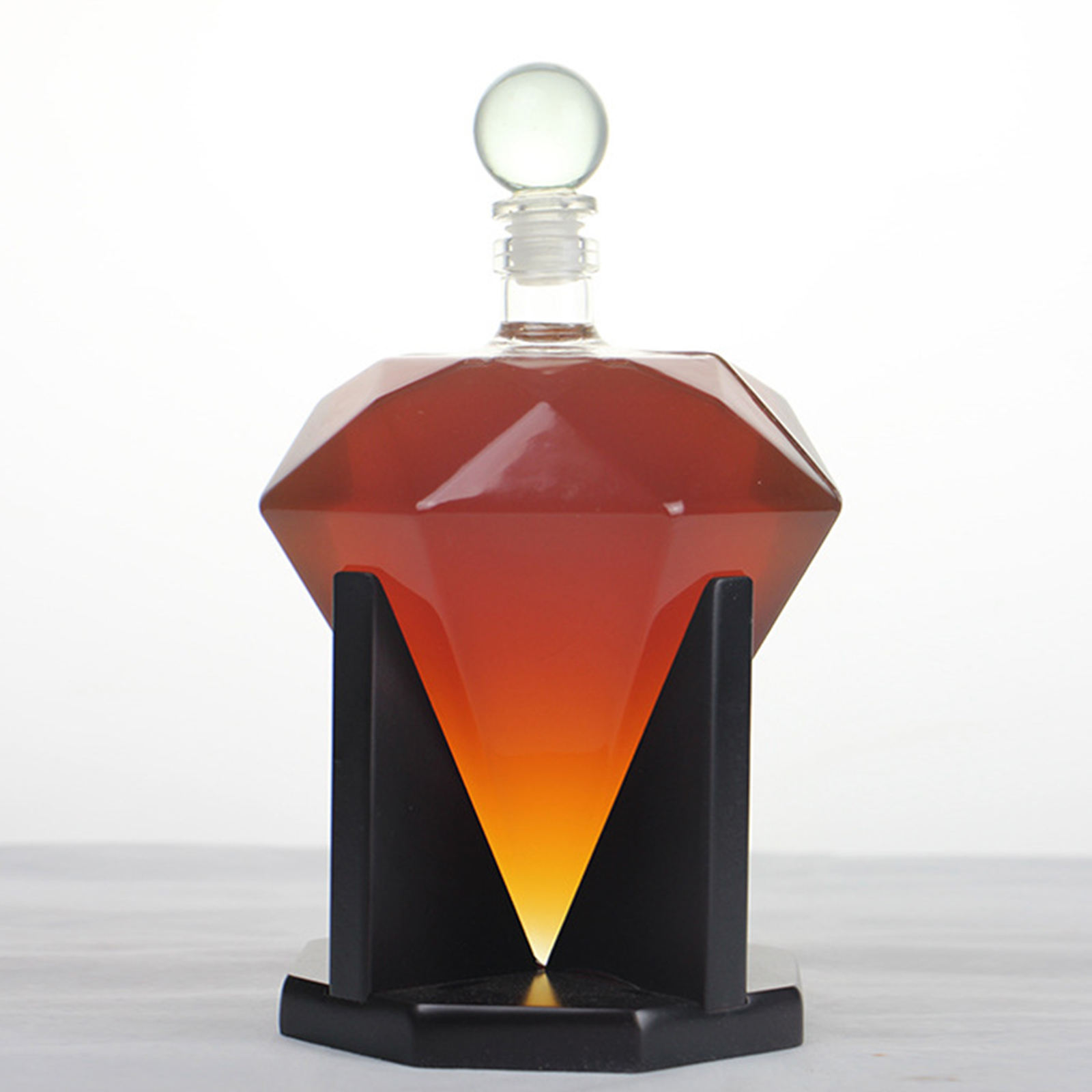 diamond wine decanter