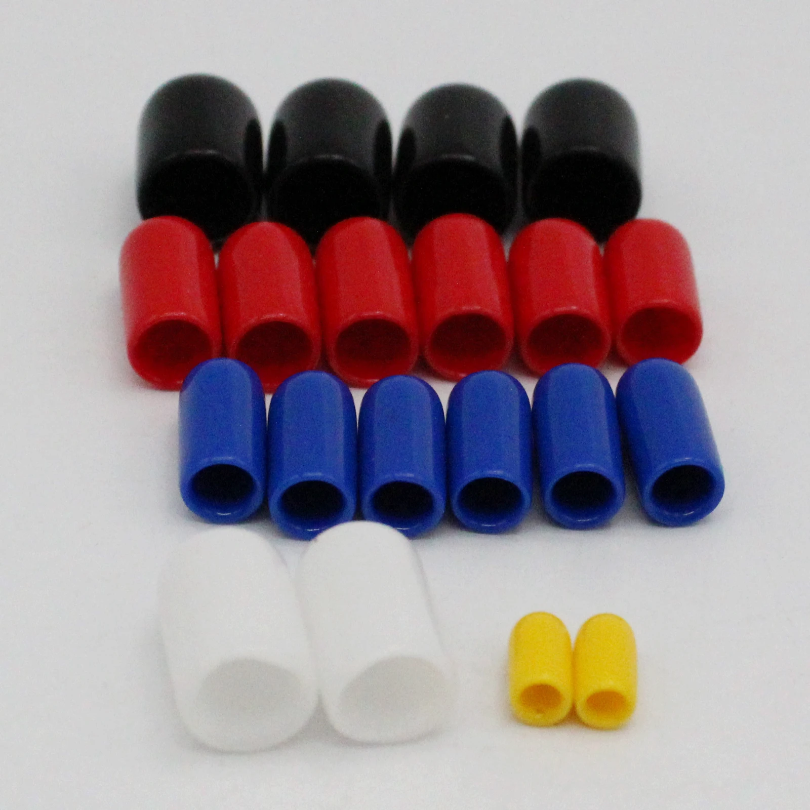 20pcs PVC Vacuum Cap Assortment 1/8in 3/16in 1/4in 3/8in 5/16in Set Kit For Chevy Car Accessories Hoses & Clamps