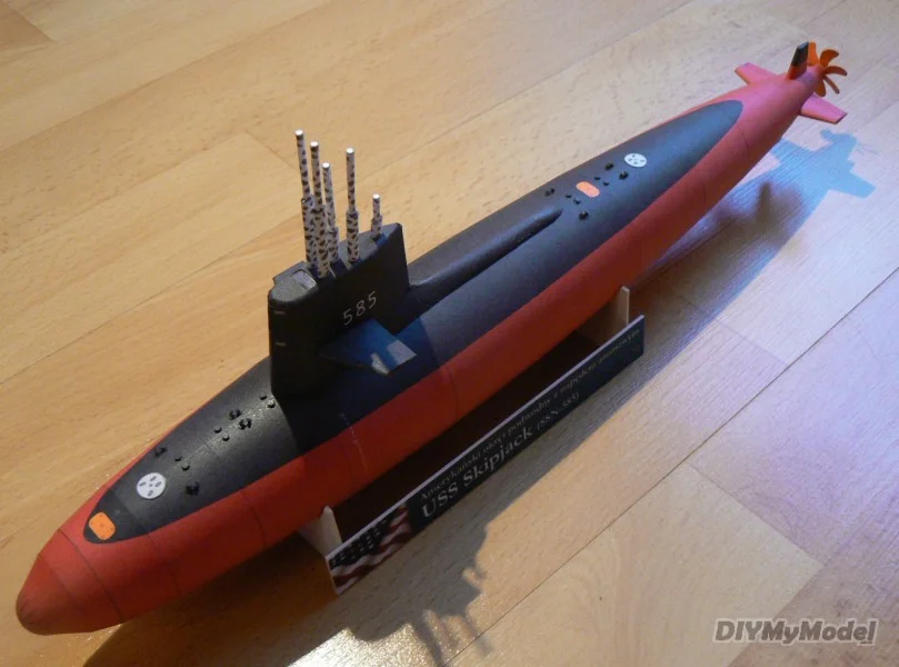 Предоставляем развертки и шаблоны подводных лодок