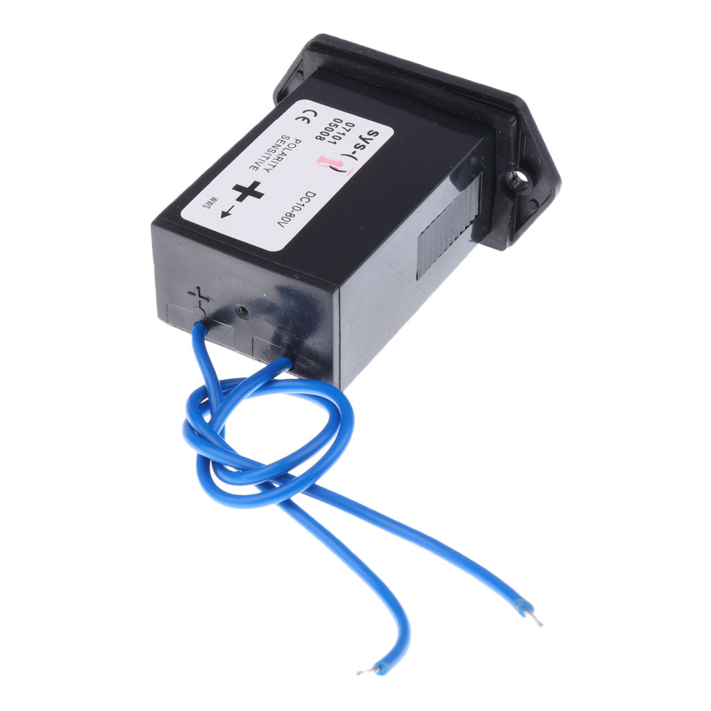 Car Quartz 99999.9 10-80V Hour Meter for Engine Generator Time Counting