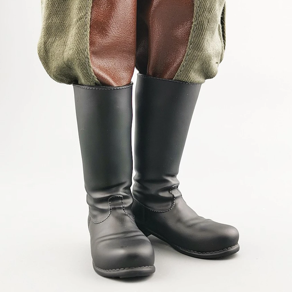 1/6 Action Statue Soldier Hot Fashionable High Leg Riding Boots Supplies