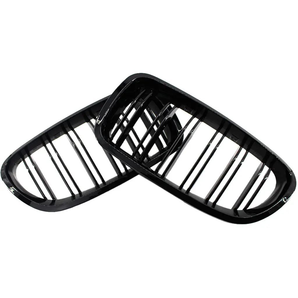 2x Kidney Sport Front Hood Grilles Grill for BMW F10 F18 5-Series 520i 523i 525i (Left and Right)