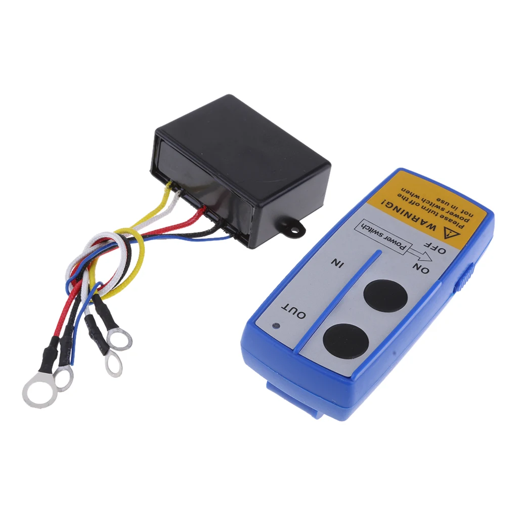 12V Electric Winch Wireless Remote Control Switch for Truck Jeep ATV SUV