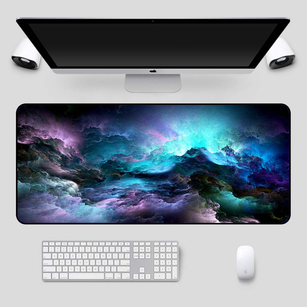 Mouse Pad Gaming XXL RGB con Diseño de Cielo Estrellado de Colores Hca58fe780c6d4a348f81ee11694024b0u