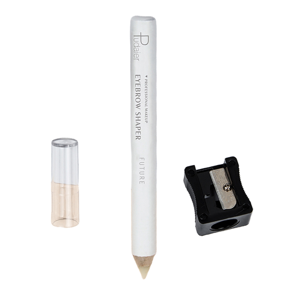 Waterproof Sweatproof Eyebrow Fixing Pencil Brow Shaper w/ Pencil Sharpener