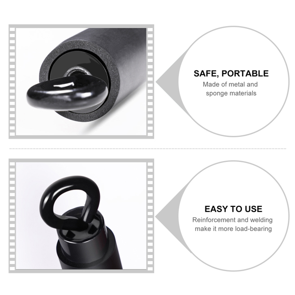 Home Gym Yoga Pilates Exercise Stick Bar Workout Exercise Equipment Black Training Fitness 