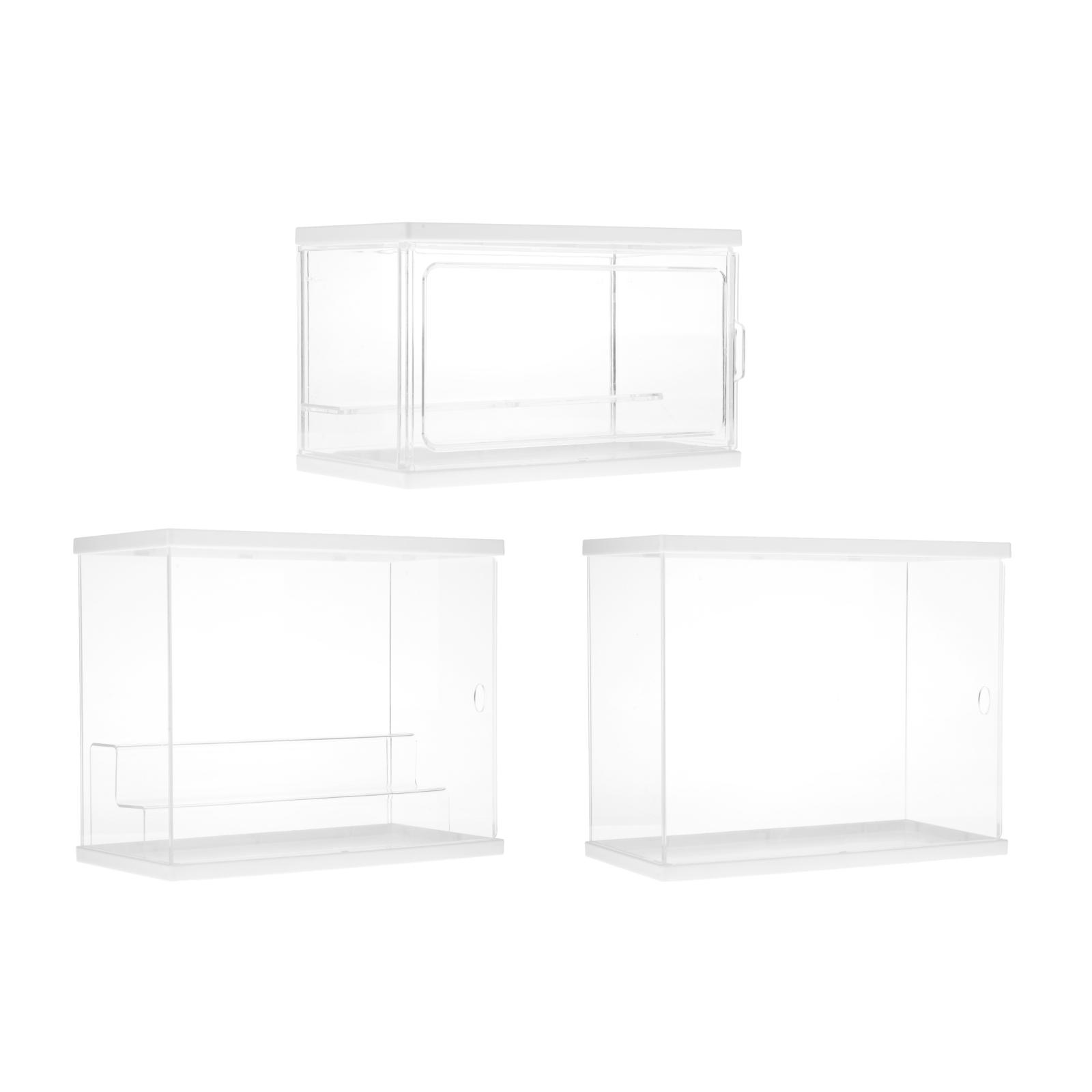 Acrylic Display Case Eyeglasses Models Collectibles Protective Boxes Holder
