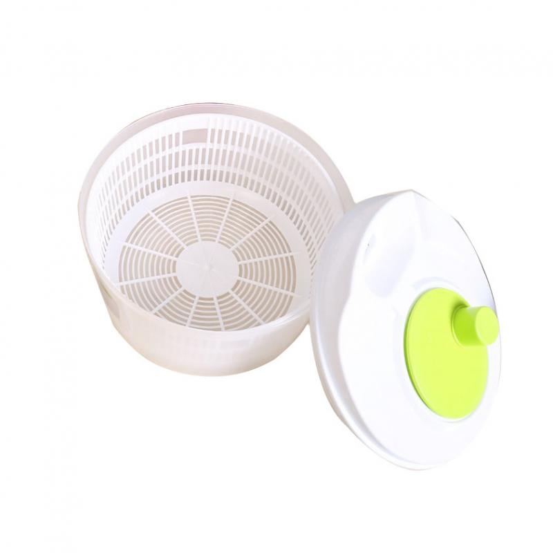 1pc 5L Salad Spinner Vegetable Washer BPA Free and Quick Dry Anti-Wobble Tech Shaker