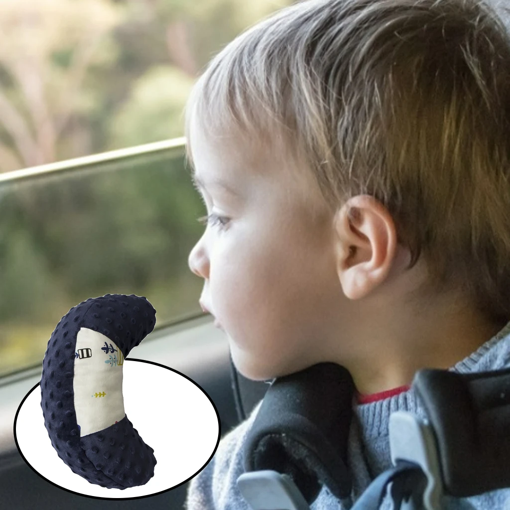 Universal Car Seat Belt Pillow Strap Pad Shoulder Neck Protection Travel Sleeping Headrest