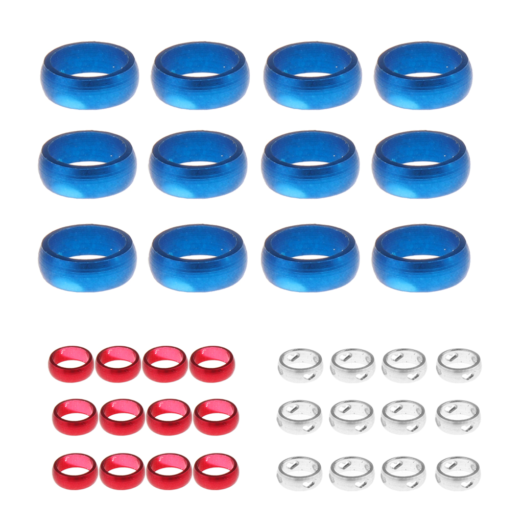 12 Pieces Dart Sharft Protect Flights O Rings Spare Gripper Ring - 3 colors