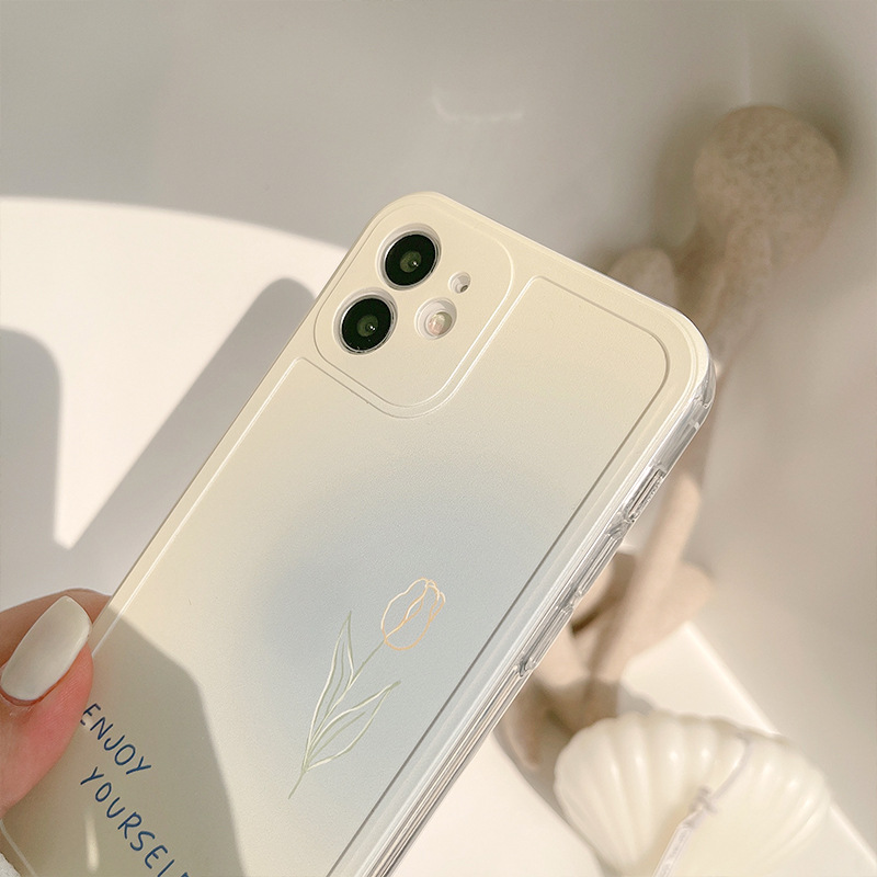 Retro artist sweet Rose line Gradient art Korean Phone Case For iPhone 13 11 12 Pro Max Xr Xs Max 7 8 Plus 7Plus Case Soft Cover Retro artist sweet Rose line Gradient art Korean Phone Case For iPhone 13 11 12 Pro Max Xr Xs Max 7 8 Plus 7Plus Case Soft Cover