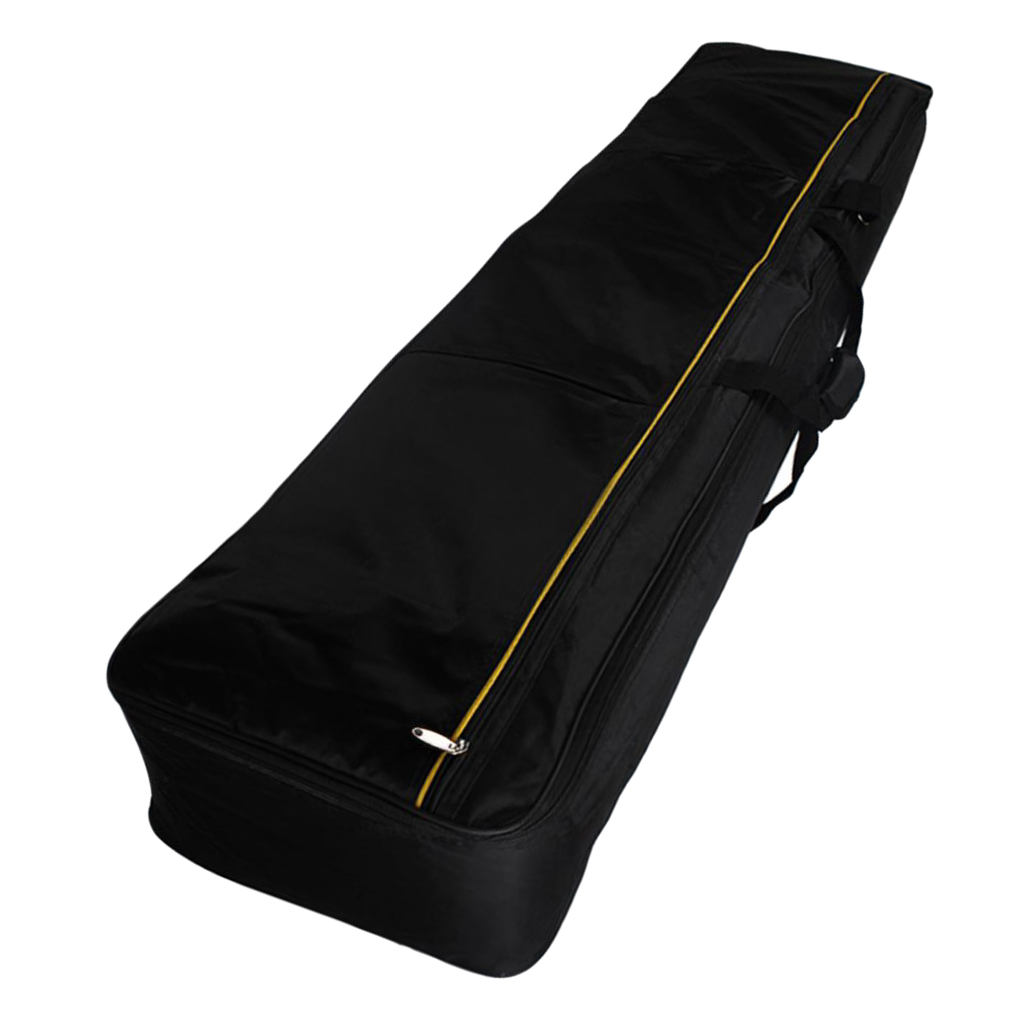 88-key Electronic Keyboards Electric Piano Organ Gig Bag Case Organizer