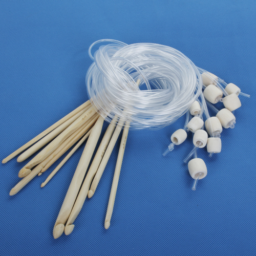 12 size 48'' Afghan Tunisian Bamboo Crochet Needles Hook 3-10mm Needle craft