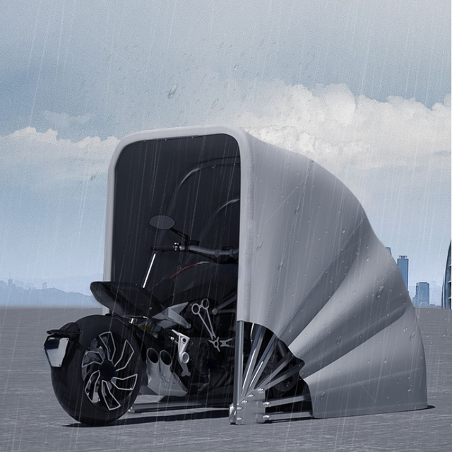 Motorcycle Cover All Season Universal Weather Waterproof Sun Outdoor Protection Motorbike Cover With Lock-Holes & Storage Bag, XXL 190T Motorcycles