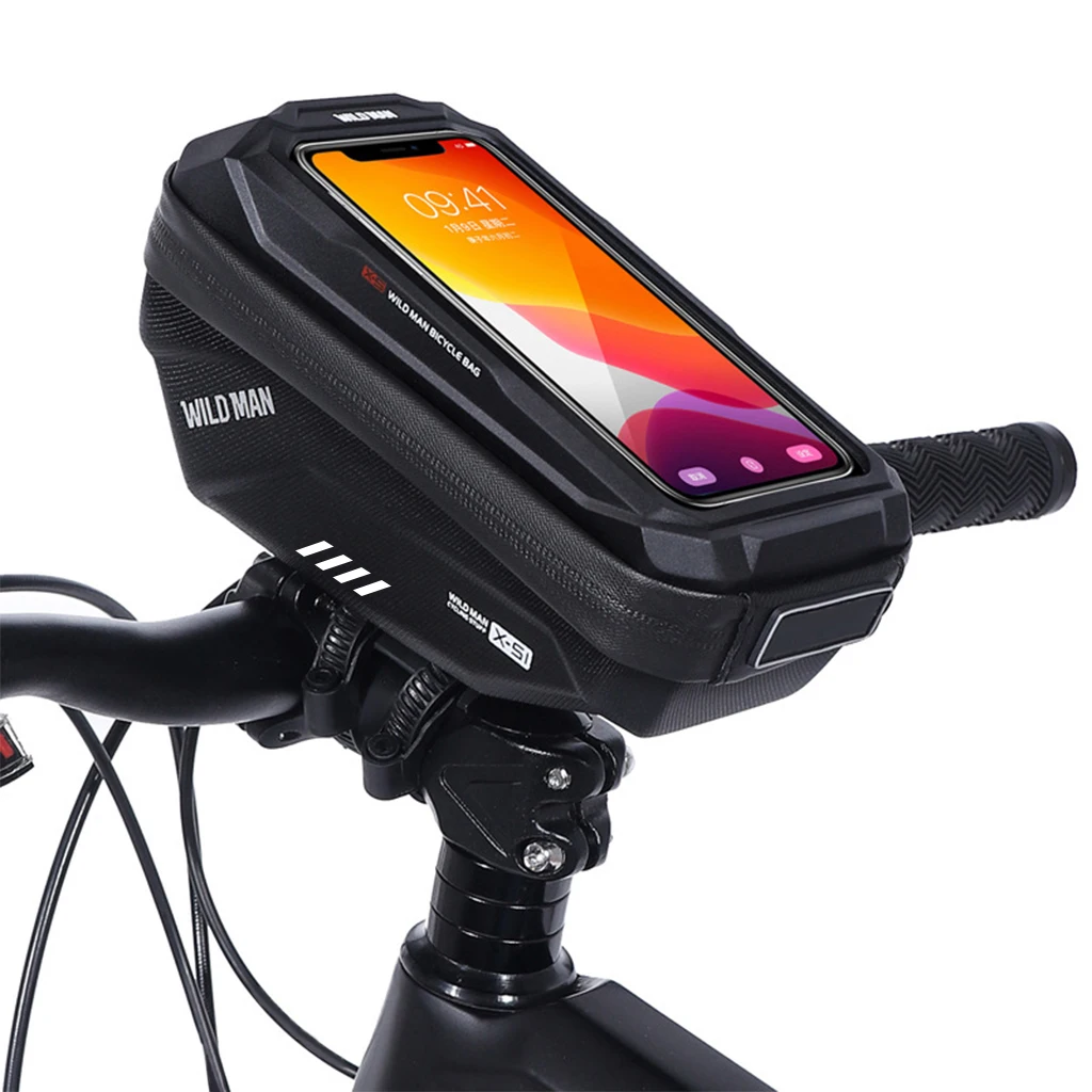 Bicycle Bags Front Frame High-quality MTB Bike Bag Cycling Accessories Waterproof Screen Touch Top Tube Phone Bag Holder
