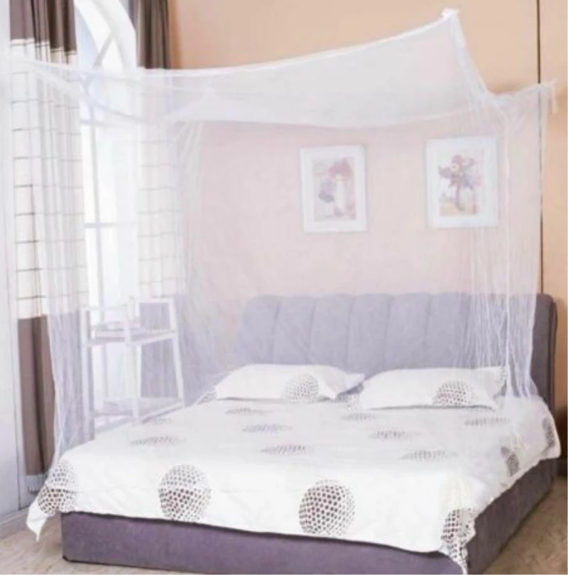 New Home Mosquito Net Pure Color Special Secret Lightweight Fashion Bedding High Quality Durable 4 Corner Compact Mosquito Net bed comforters