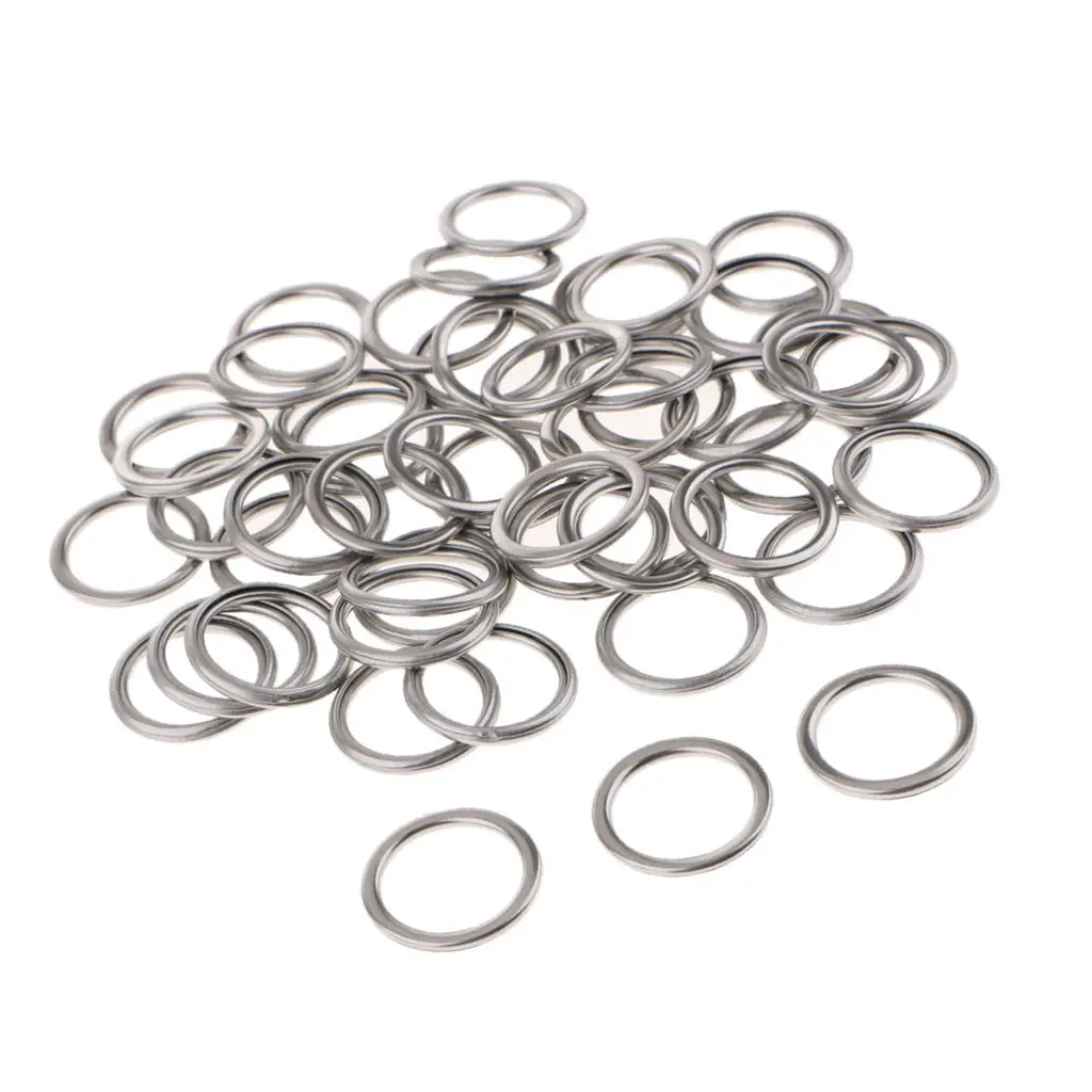 50 Pieces Oil Drain Plug Gasket 12157-10010 for Toyota 4Runner Highlander