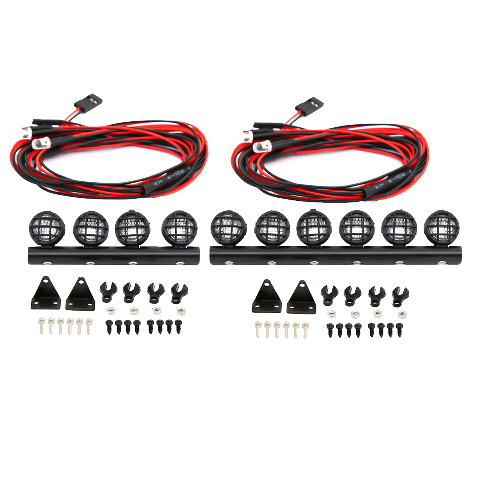 Premium RC LED Lights Bright LED Bar Kit Easy to Install with Accessories