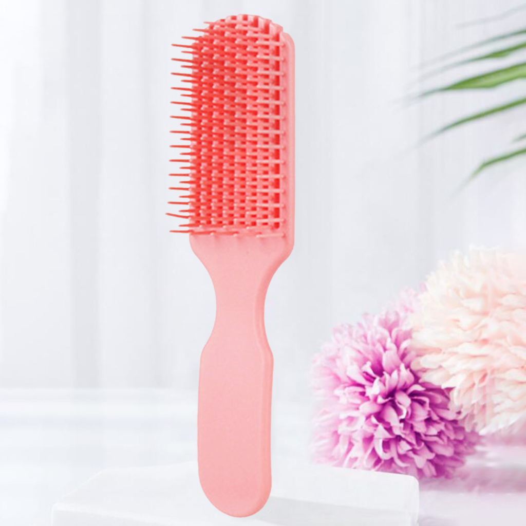 Detangling Brush Durable  Comfortable Massage Octopus Comb Essential Lightweight Coily Hair Plastic Hair Comb for Women Kids 