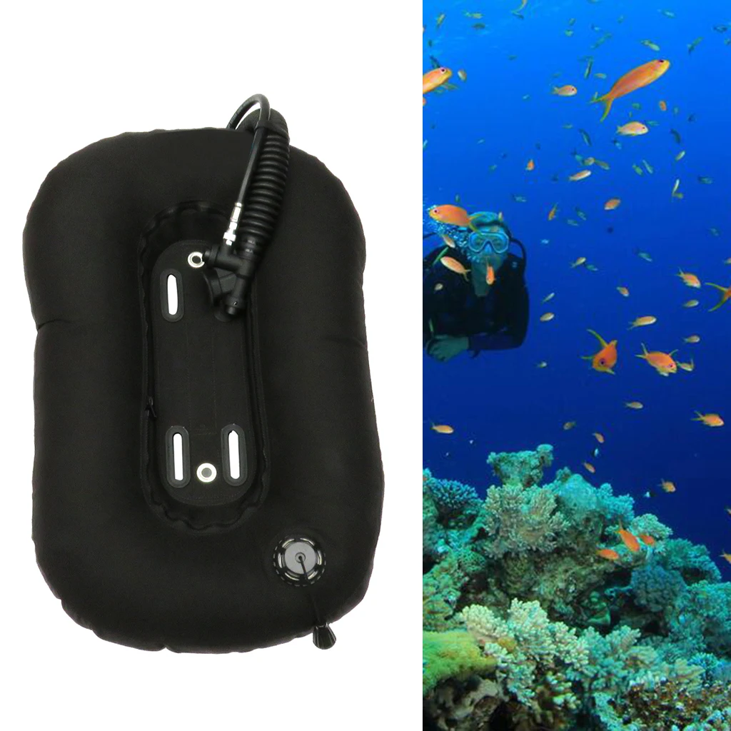 Scuba Diving Donut Wing with Single Tube Snorkeling BCD Buoyancy Compensator