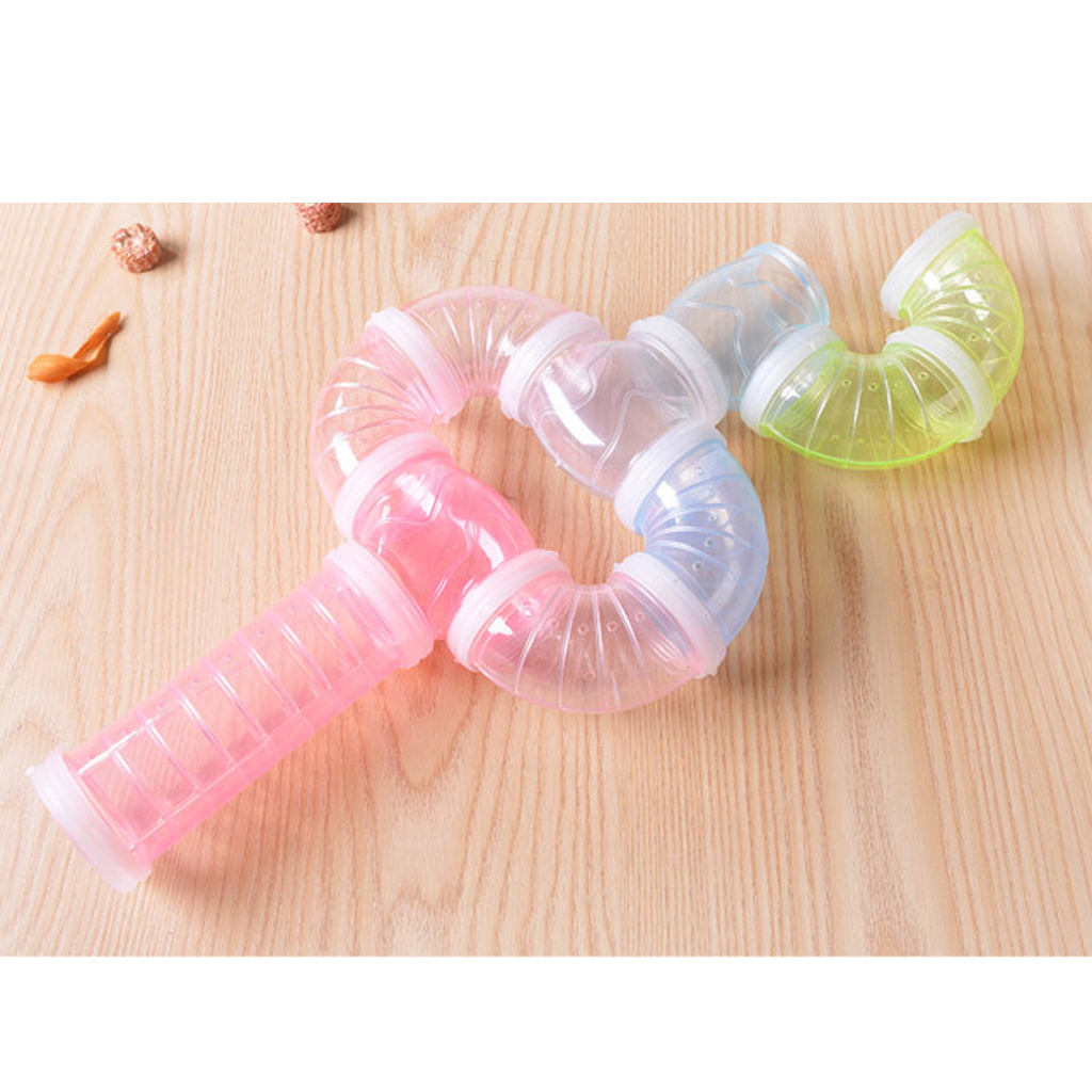 DIY External Connected Tunnel Pipe Hamster Amusement Tube Toys for Small Pet