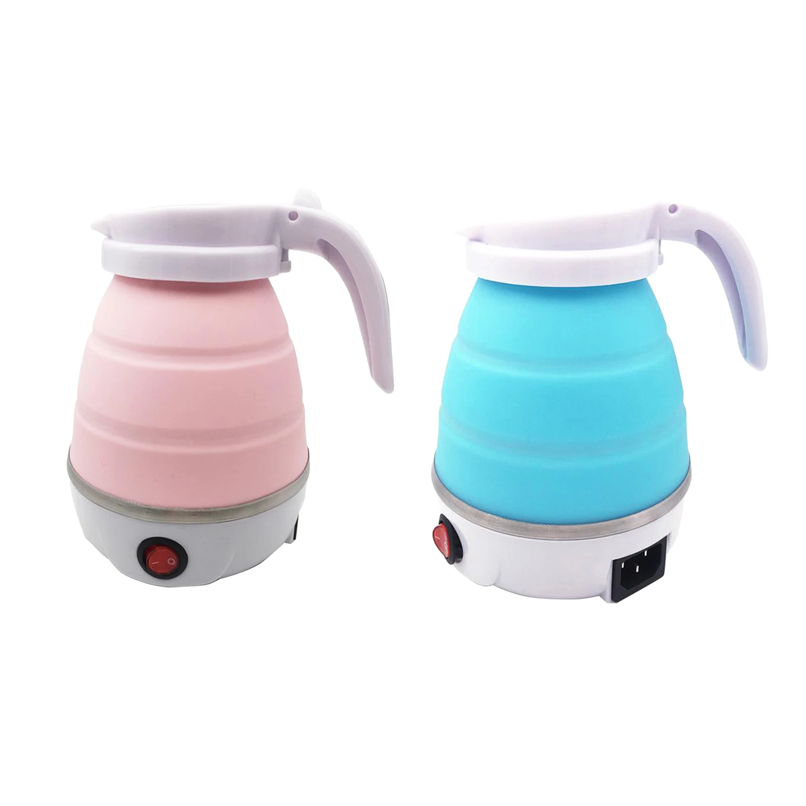 Home Electric Kettle Durable Silicone Foldable Portable Travel Camping Water Boiler Electric Appliances EU Plug