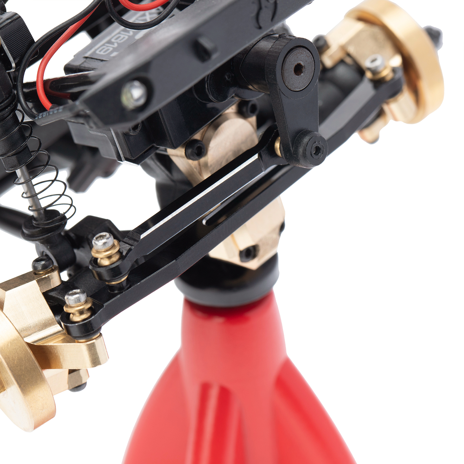 1/24 Model Car Copper Steering Linkage High-tightening Durable Linkage for AXIAL SCX24 AXI00001 Car Upgrade