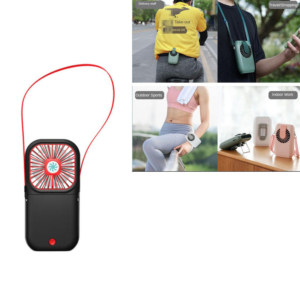 Personal Desk Table Cooling Fan USB Small Air Circulator Quiet Portable Black	*