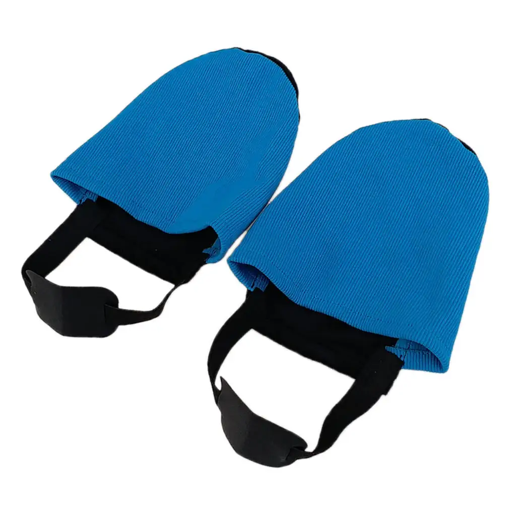 1 Pair High Quality Elastic Fabric Sports Bowling Shoe Sliders Covers Bowling Shoes Slider Bowling Sport Accessories - Blue