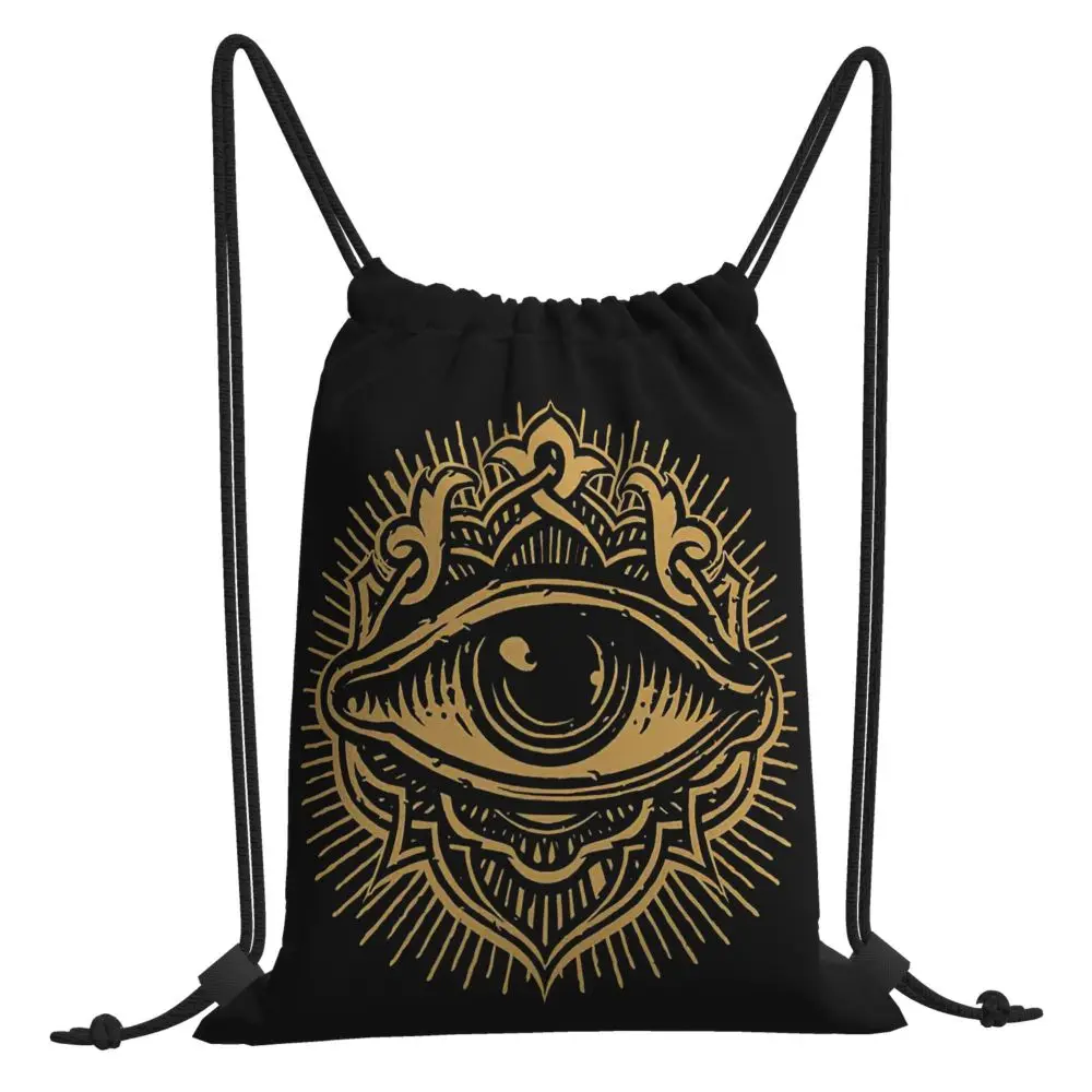 Vikings Raven Odin Valknut Celtic Design Drawstring Bags