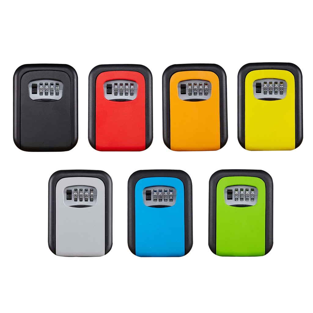 Key Storage Box Organizer for Keys with Mechanical Lock Indoor & Outdoor