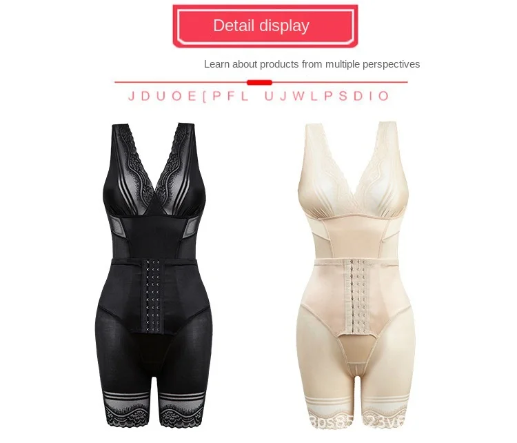 shapewear for tummy Beimongqi Full Body Shapewear Lace Bodysuit Bodysuit Women Corset Compression Underwear Tights Shapewear Bodysuit Women Full shapewear for dresses