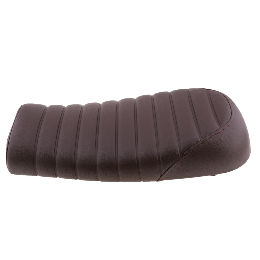53cm Universal Motorcycle Cafe Racer Vintage Seat Cushion Flat Brat Seat Vintage Cushion Retro Seat Motorcycle Accessories
