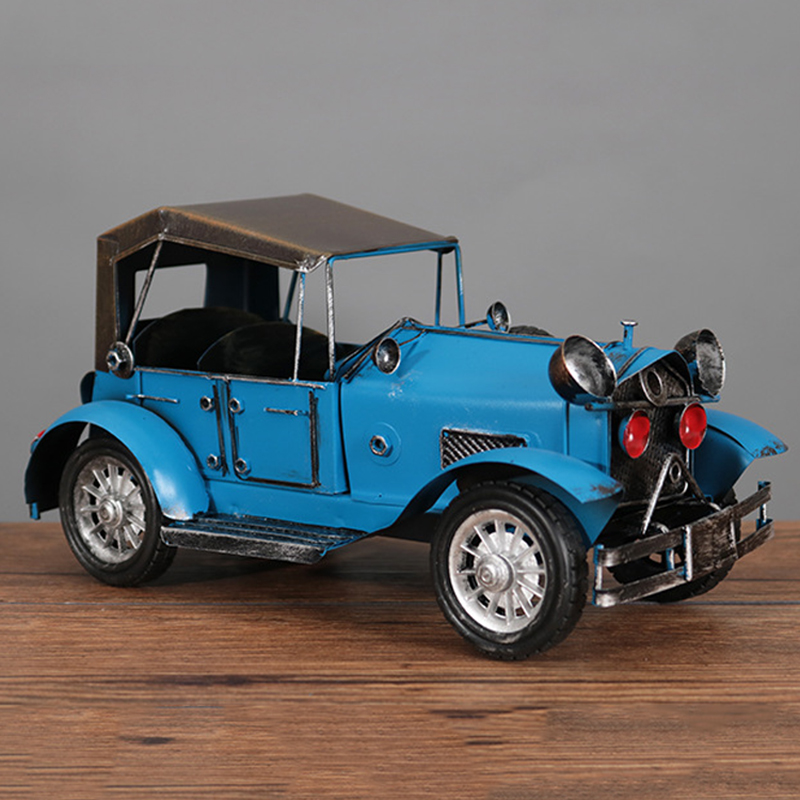 Modelo de carro vintage coleção esculturas de