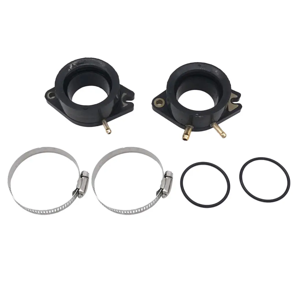 MagiDeal 1 Pair Carburetor Intake Manifold Fits for Yamaha/VIRAGO 750/XV750